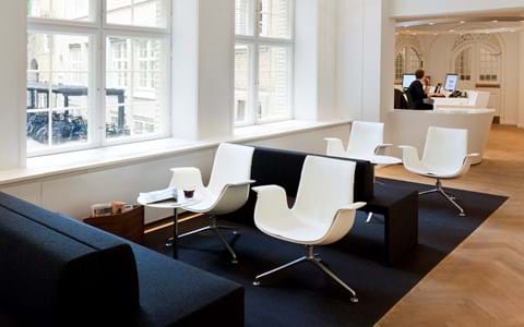 bruun og hjejle reception 3, Fraster filt tæppe